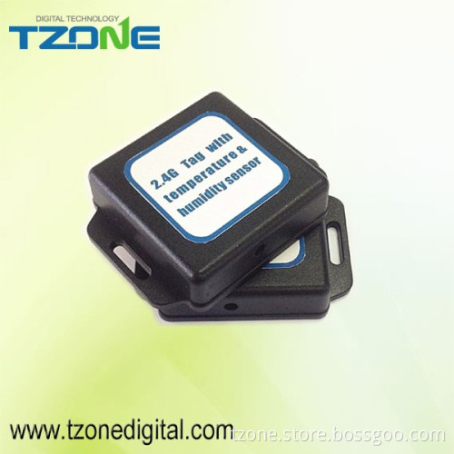 2016 High Quality remote wireless 2.4G RFID Temperature Humidity Data Logger tag